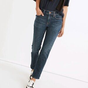 Madewell Tall Tomboy Straight Jeans Callan Wash Size 26